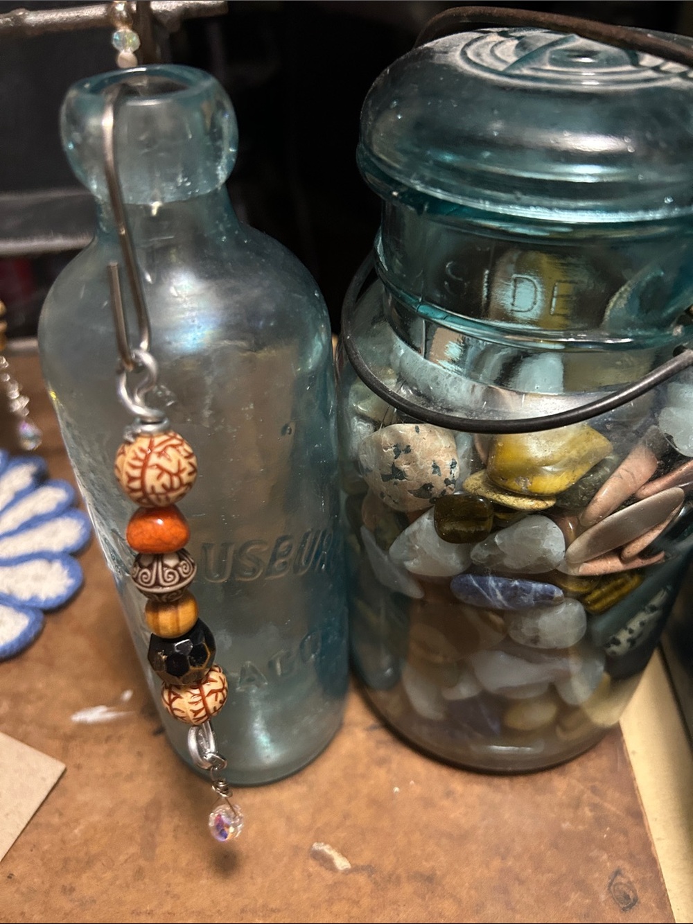 Carrie Fairy Designs Brown, Boho Sun-Catcher with Crystal